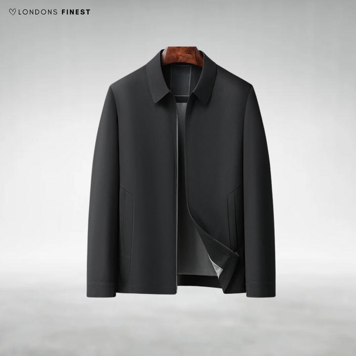 Anthony Collared Zip Jacket