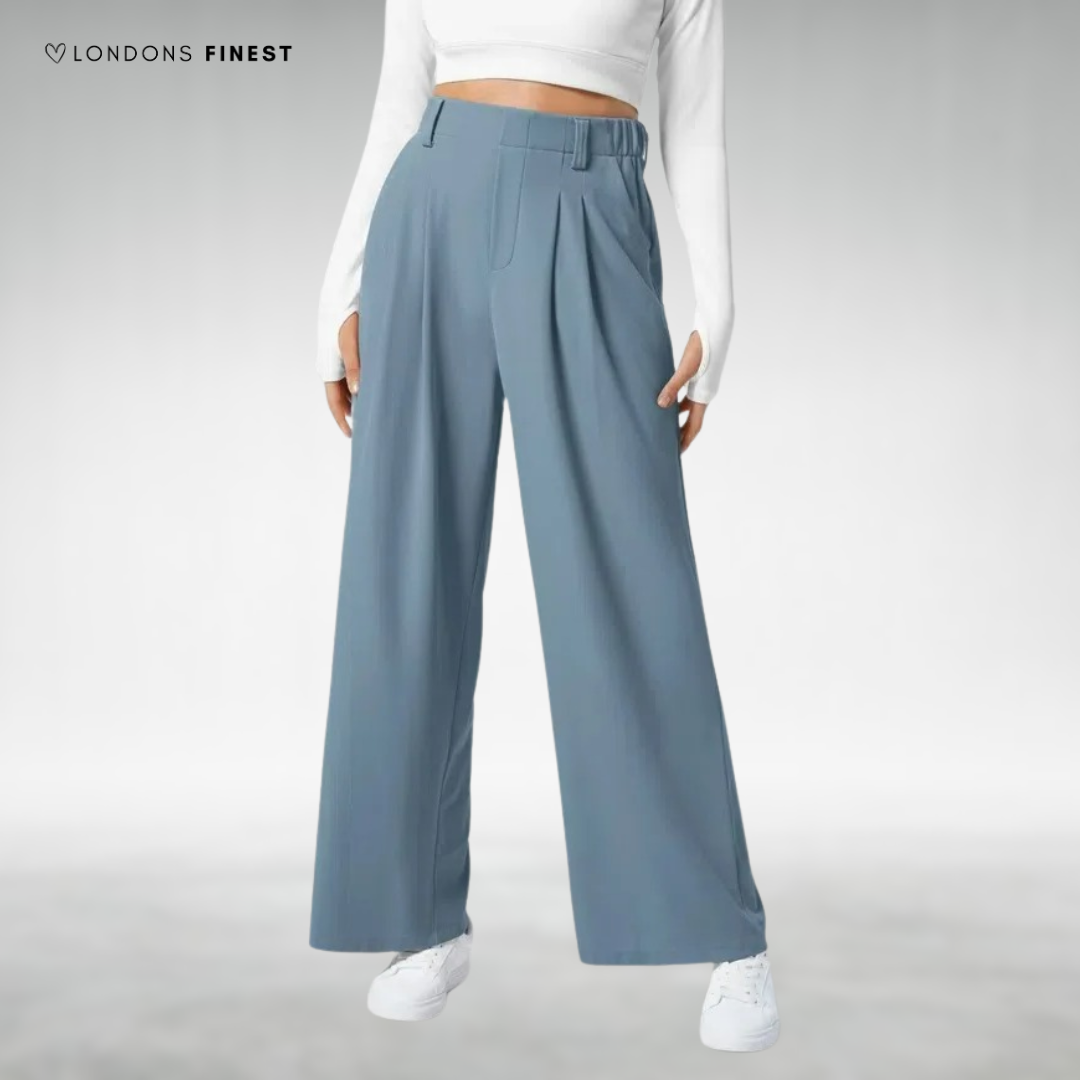 Foley™ Elegant Wide-Leg Trousers