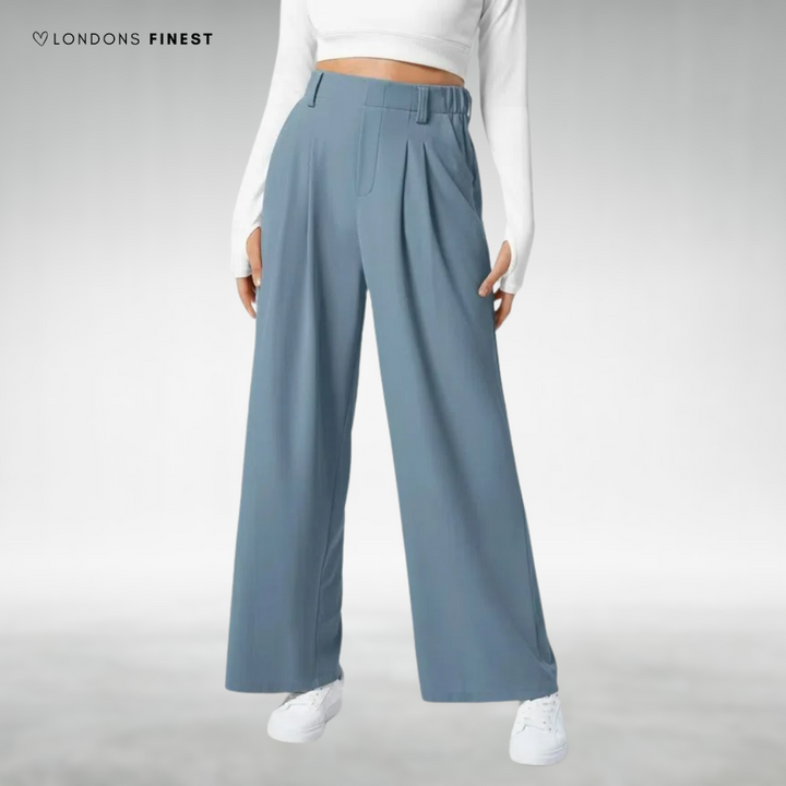 Foley™ Elegant Wide-Leg Trousers
