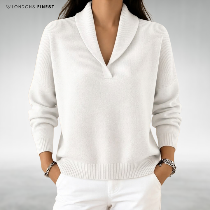 Anne Elegant Collared Jumper