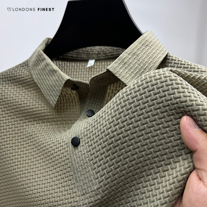 Miles™ Textured Polo Shirt