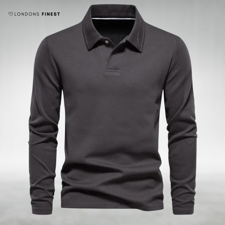 Matthew™ Men's Long-Sleeve Polo