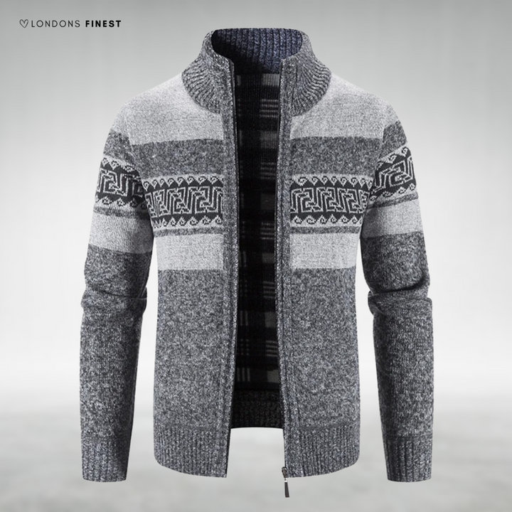 Dirk™ Men's Comfort Zip-Up Cardigan