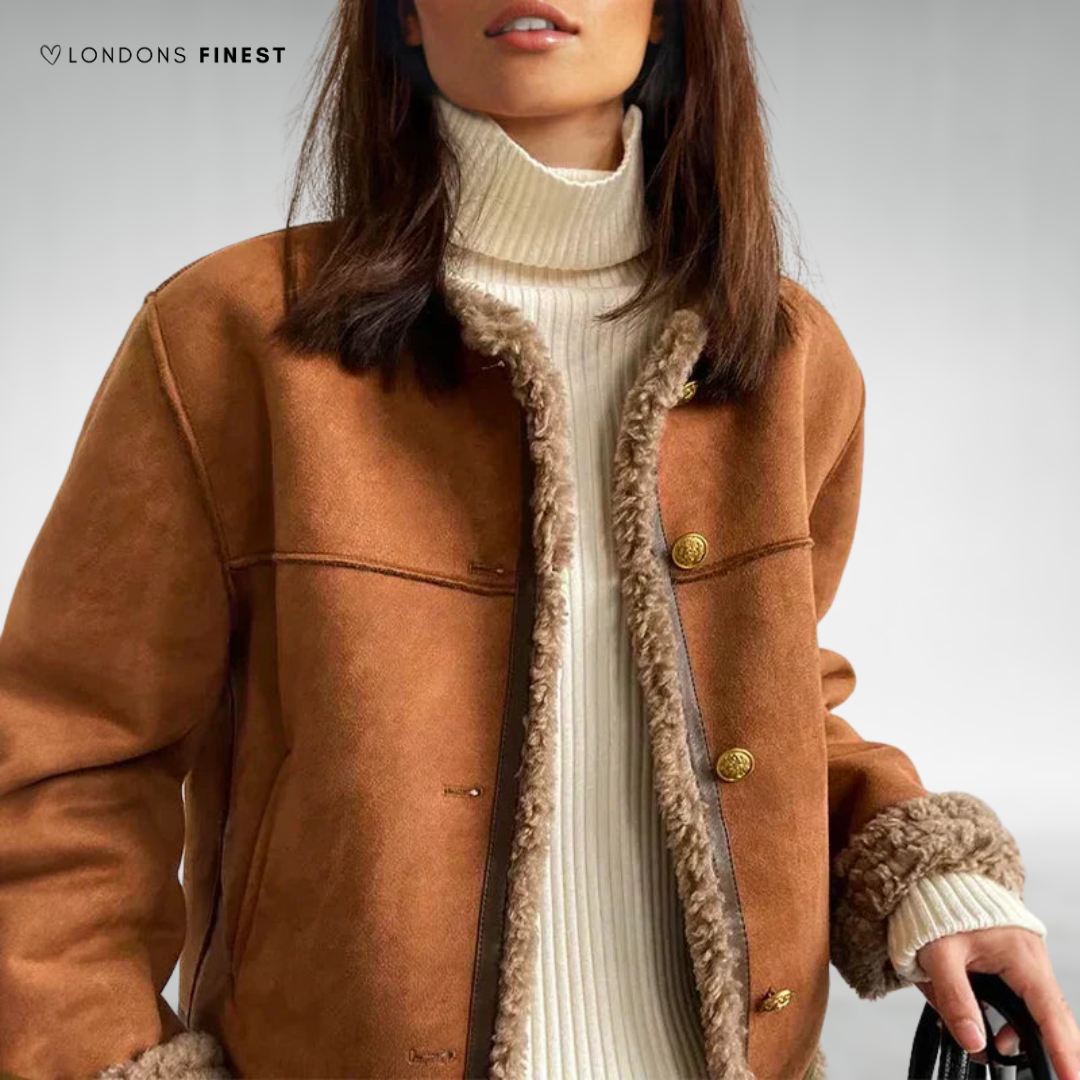 Jennie™ Elegant Shearling Lined Jacket