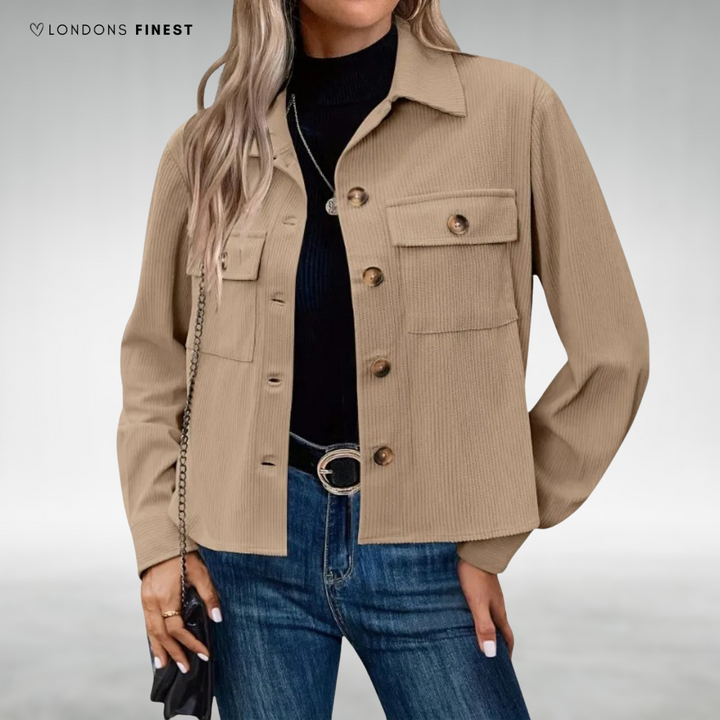 Fiona™ Stylish Corduroy Jacket