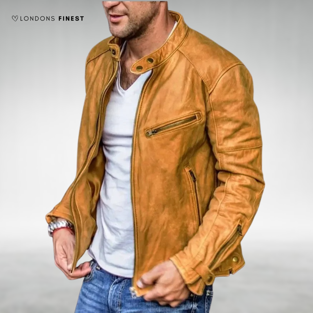 Wallace™ Men's Leather Jacket