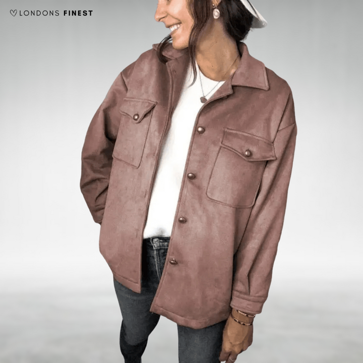 Alicia™ Elegant Button-Up Jacket