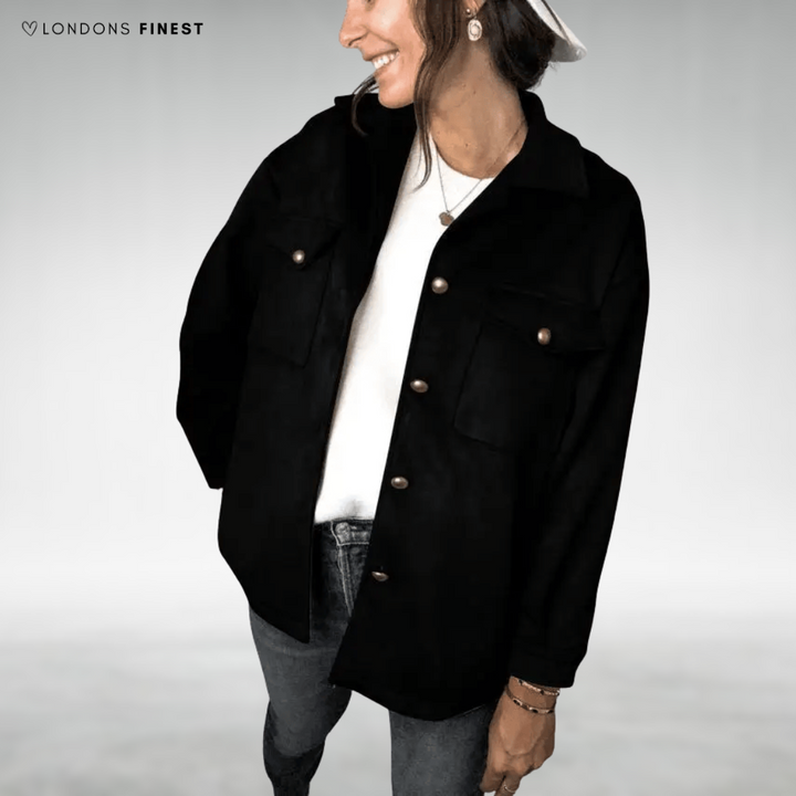 Alicia™ Elegant Button-Up Jacket