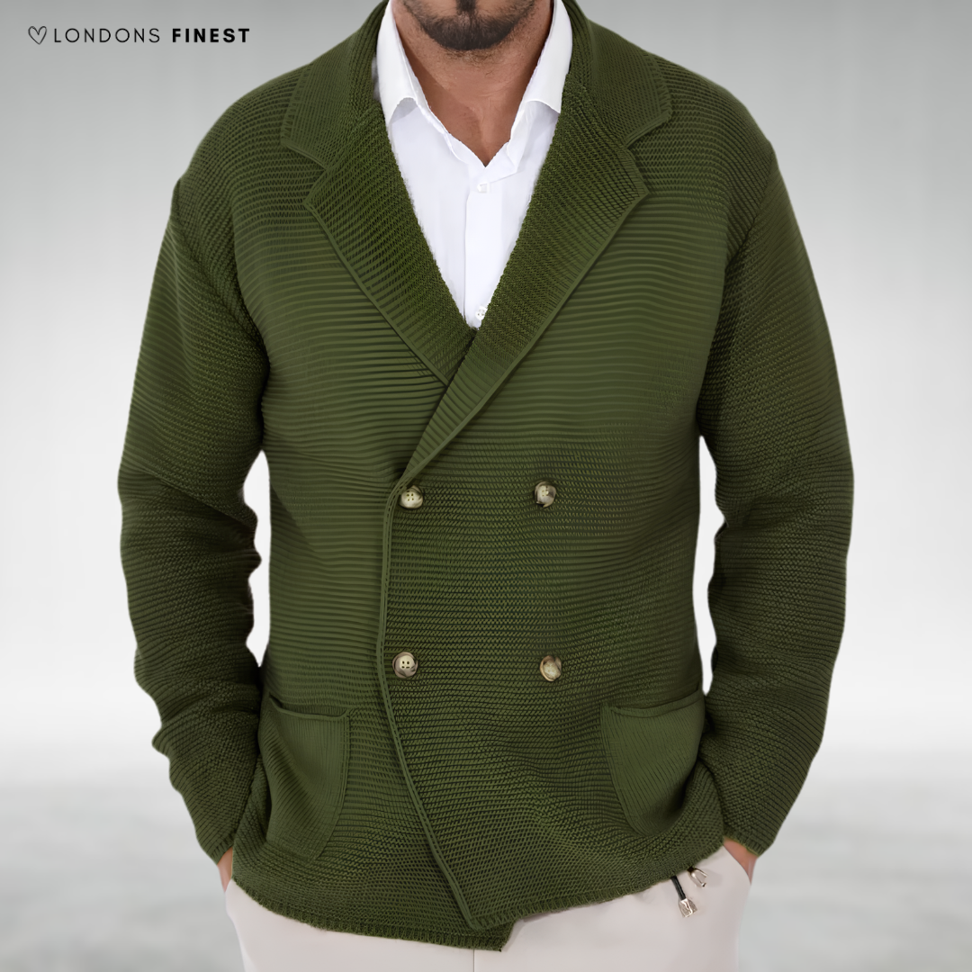 Robert Classic Double-Breasted Cardigan