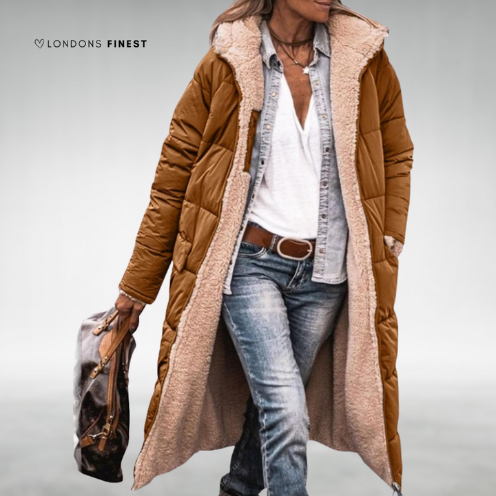 Nadia™ Reversible Long Women's Winter Coat