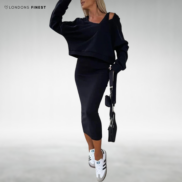 Finley™ Knitted Dress with Matching Jumper