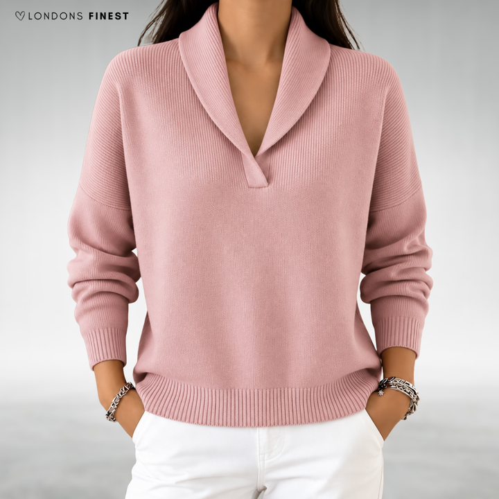 Anne Elegant Collared Jumper
