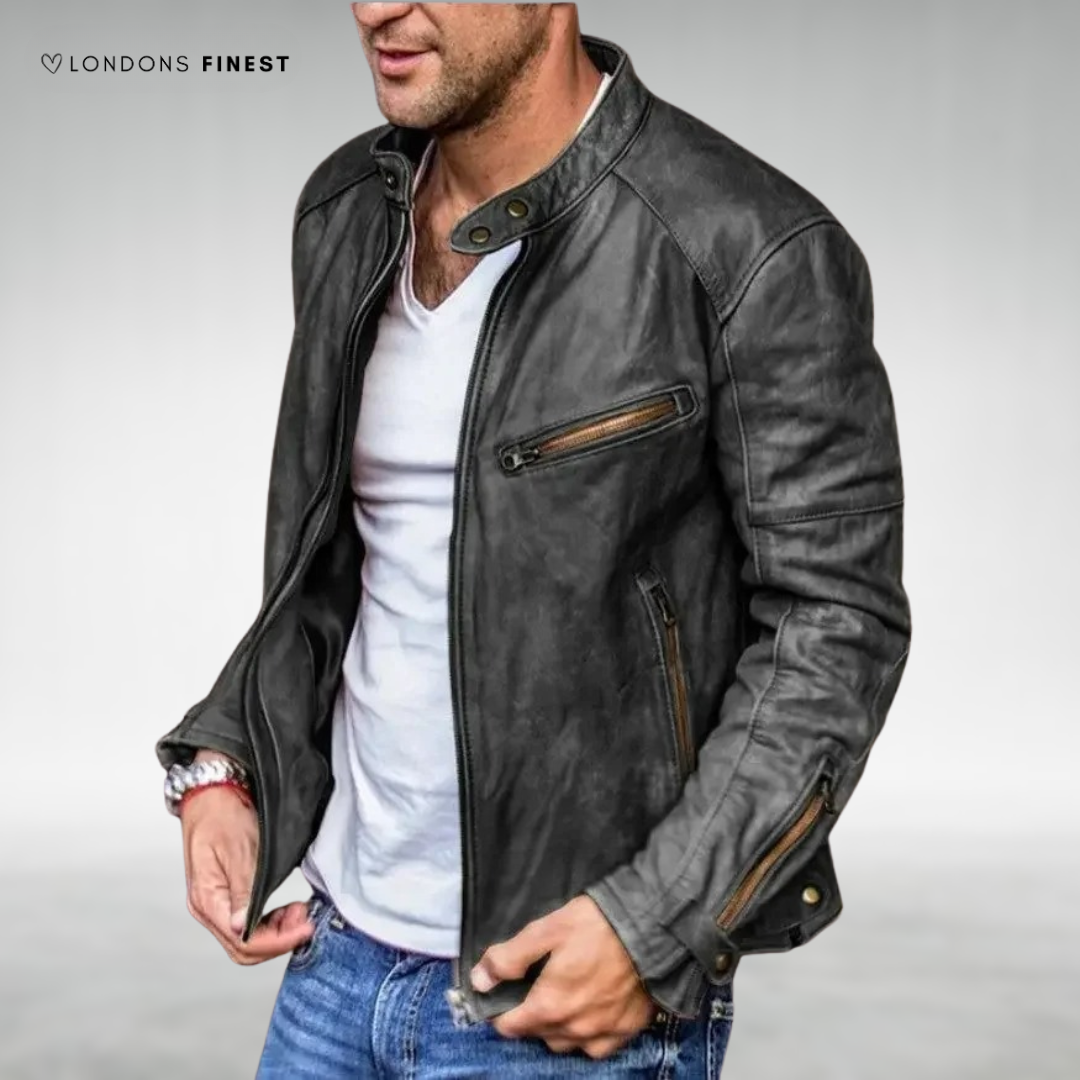 Wallace™ Men's Leather Jacket