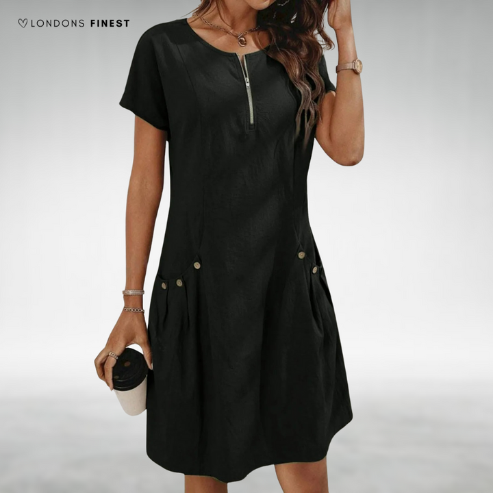 Sophia™ Elegant Zip Dress