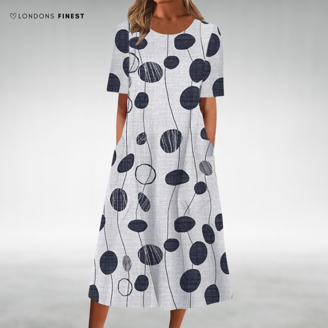 Isabel™ Elegant Floral Summer Dress