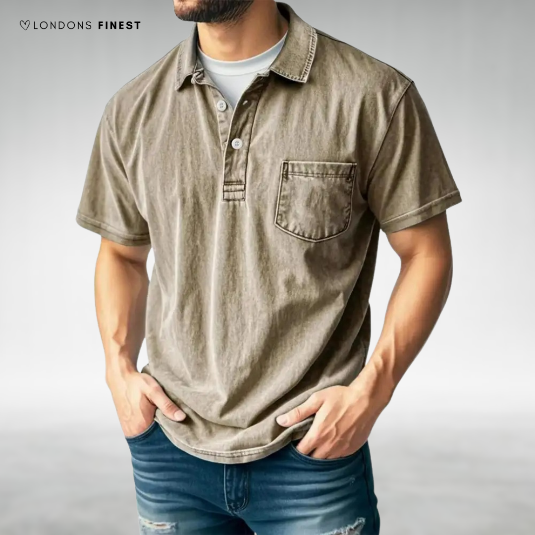 Logan™ Vintage Polo Shirt