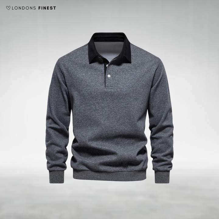 Harvey Classic Polo Sweater