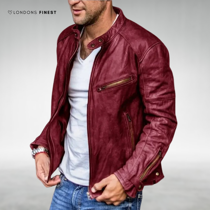 Wallace™ Men's Leather Jacket