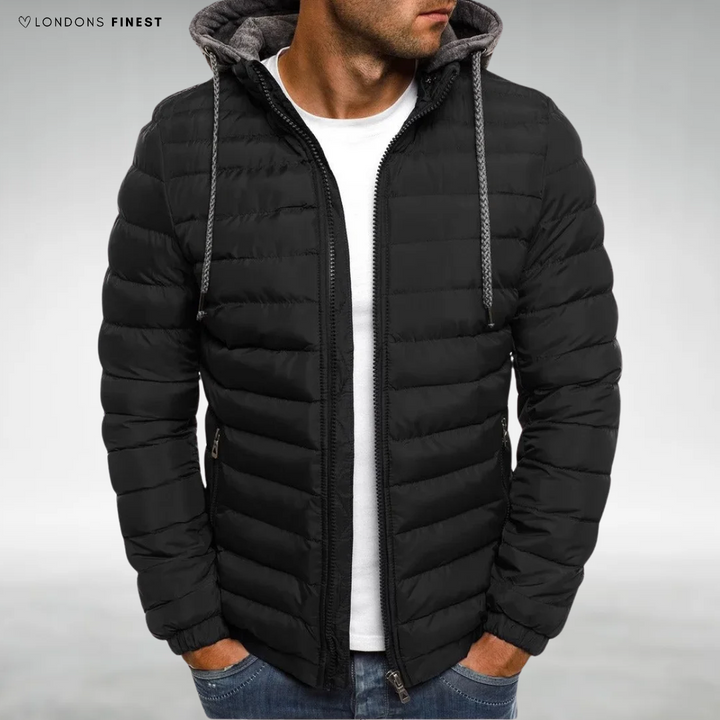 Bryan Quilted Hooded Jacket