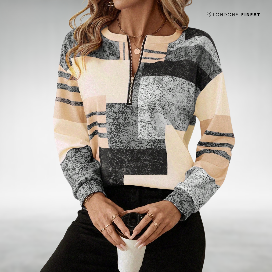 Riddle Elegant Half-Zip Jumper