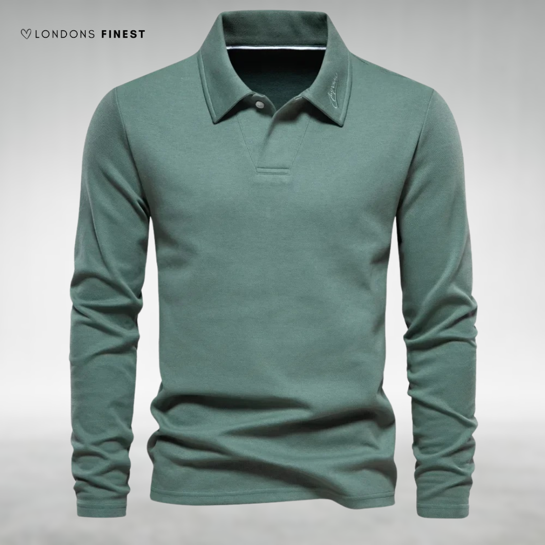 Matthew™ Men's Long-Sleeve Polo