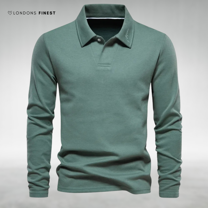 Matthew™ Men's Long-Sleeve Polo