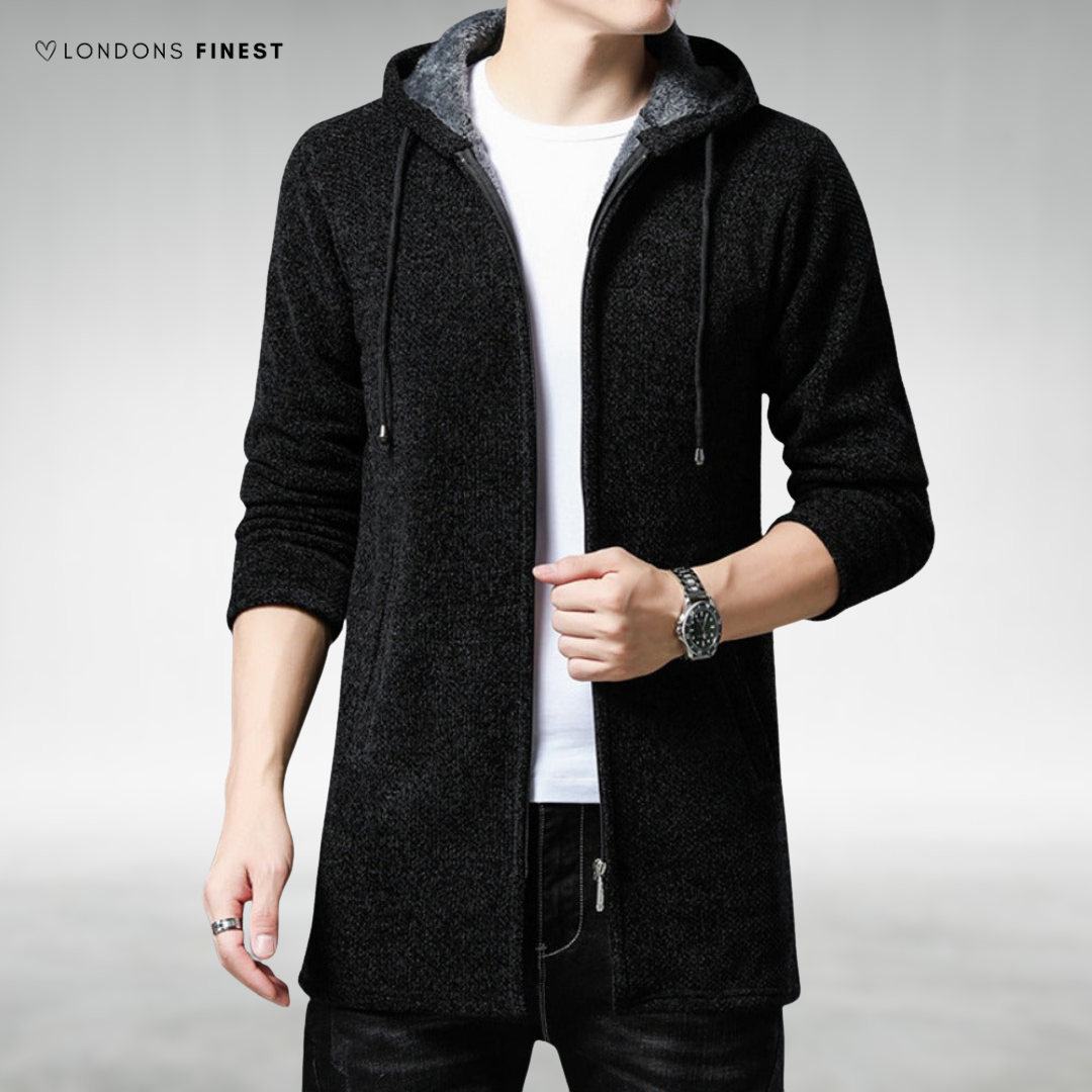 Greg™ Men's Hooded Knit Cardigan