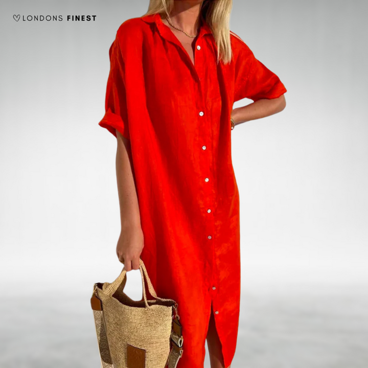 Saundra™ Elegant Midi Dress