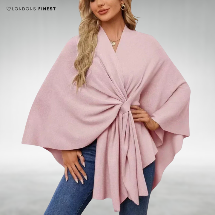 Claire™ Elegant Draped Cardigan
