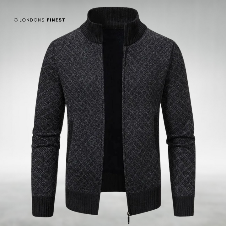 Ronald™ Men's Knitted Zip-Up Cardigan