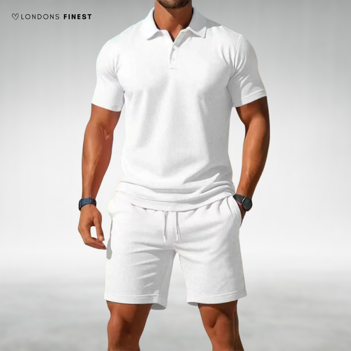 Logan™ Comfortable Polo & Shorts Set