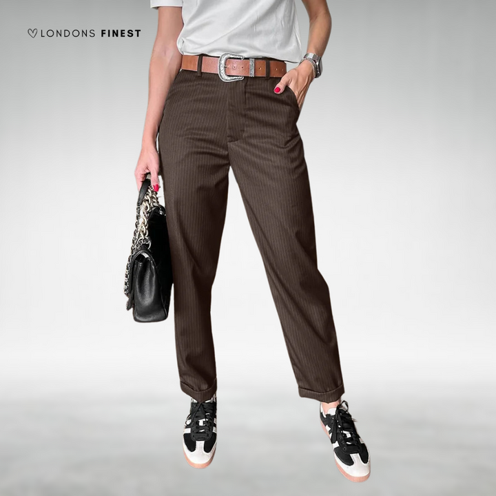 Alisa™ Elegant Striped Trousers