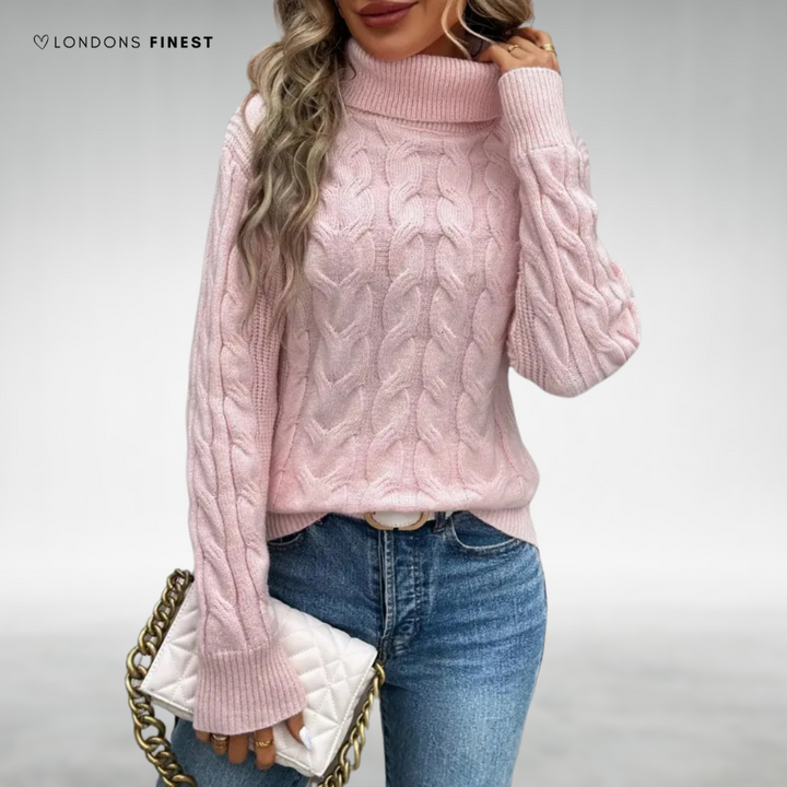 Emily™ Knitted Turtleneck Sweater