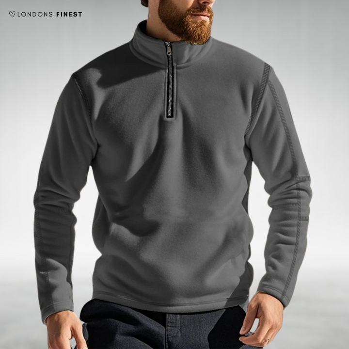 Oliver™ Men's Fleece Half-Zip Sweater