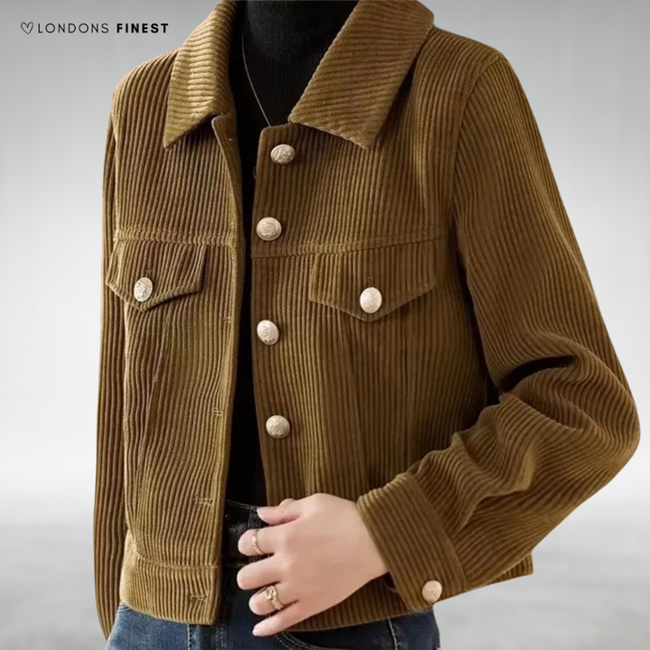 Evelyn™ Elegant Corduroy Jacket