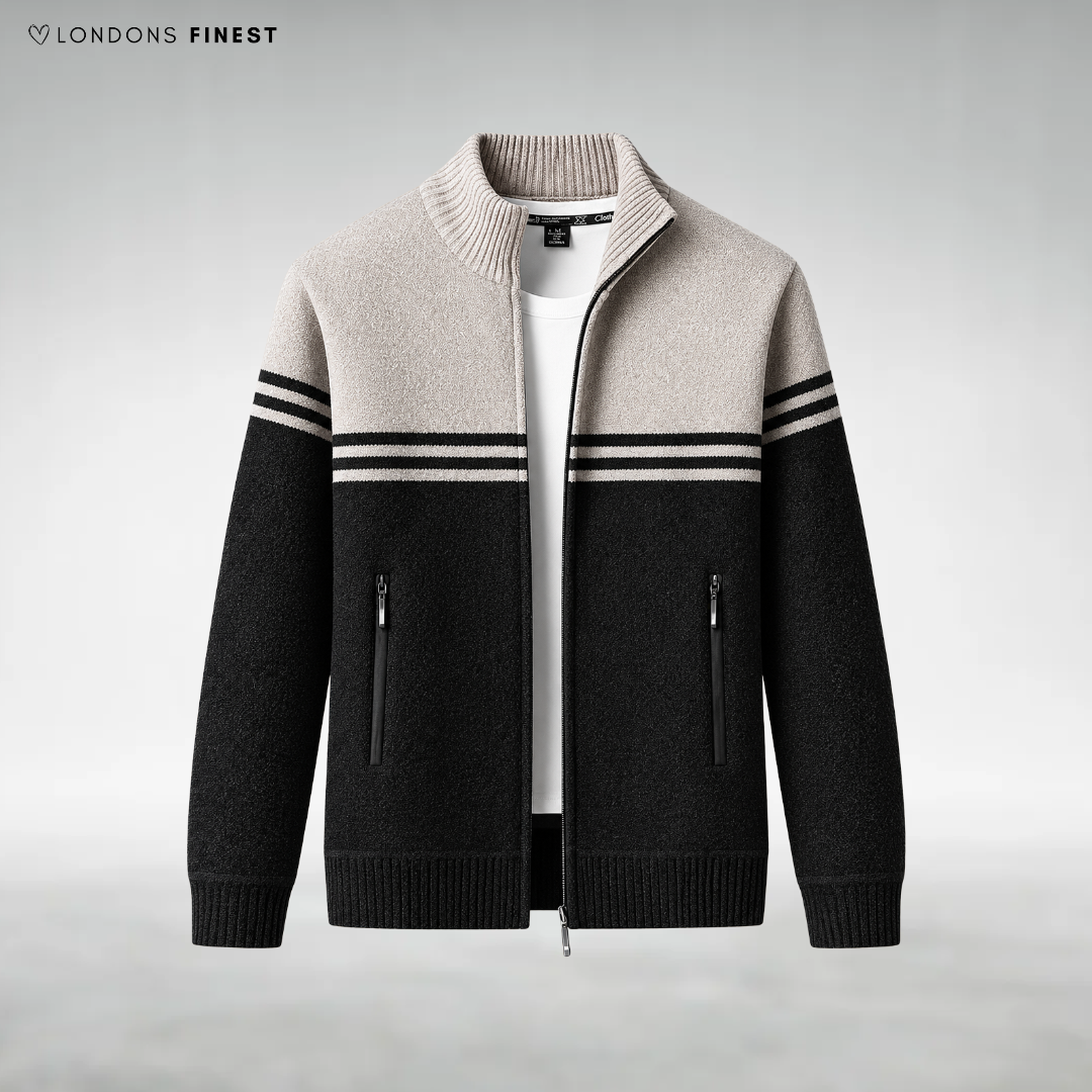 Rocky Fleece-Lined Knit Cardigan