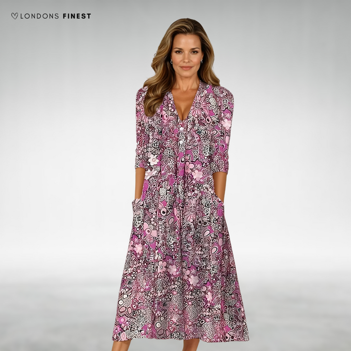 Diana™ Elegant Midi Dress