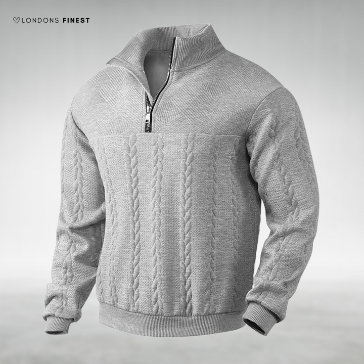 Wilbur™ Vintage Half-Zip Sweater