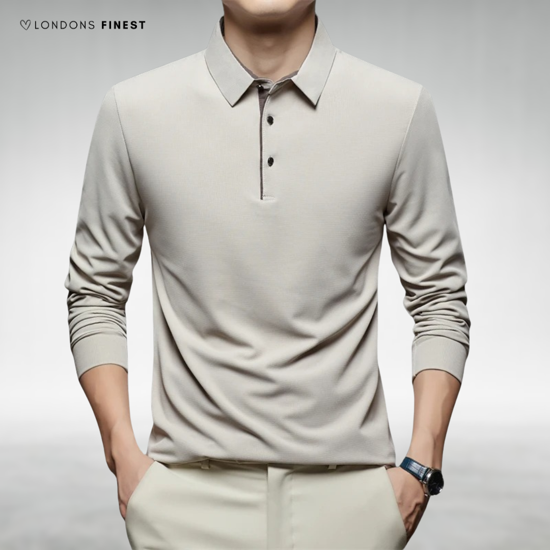 Collin™ Men's Long Sleeve Polo