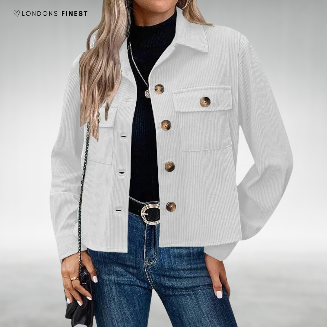 Fiona™ Stylish Corduroy Jacket