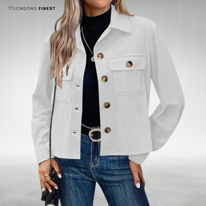 Fiona™ Stylish Corduroy Jacket