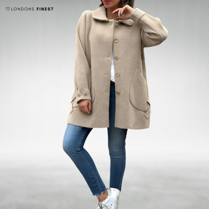 Amelia™ Elegant Women’s Wool Coat