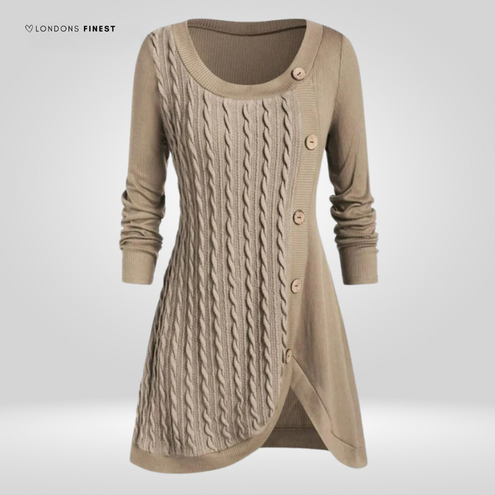 Nancy™ Luxury Sweater Dress